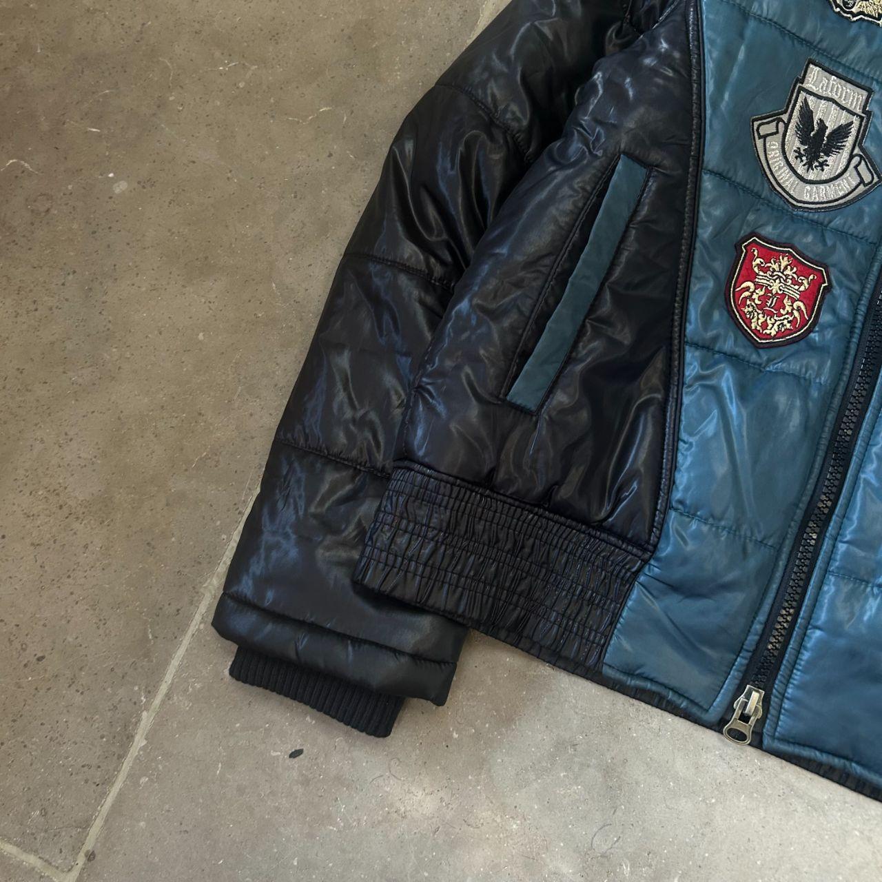 Vintage Japanese Archive Fur Hood Puffer Jacket S