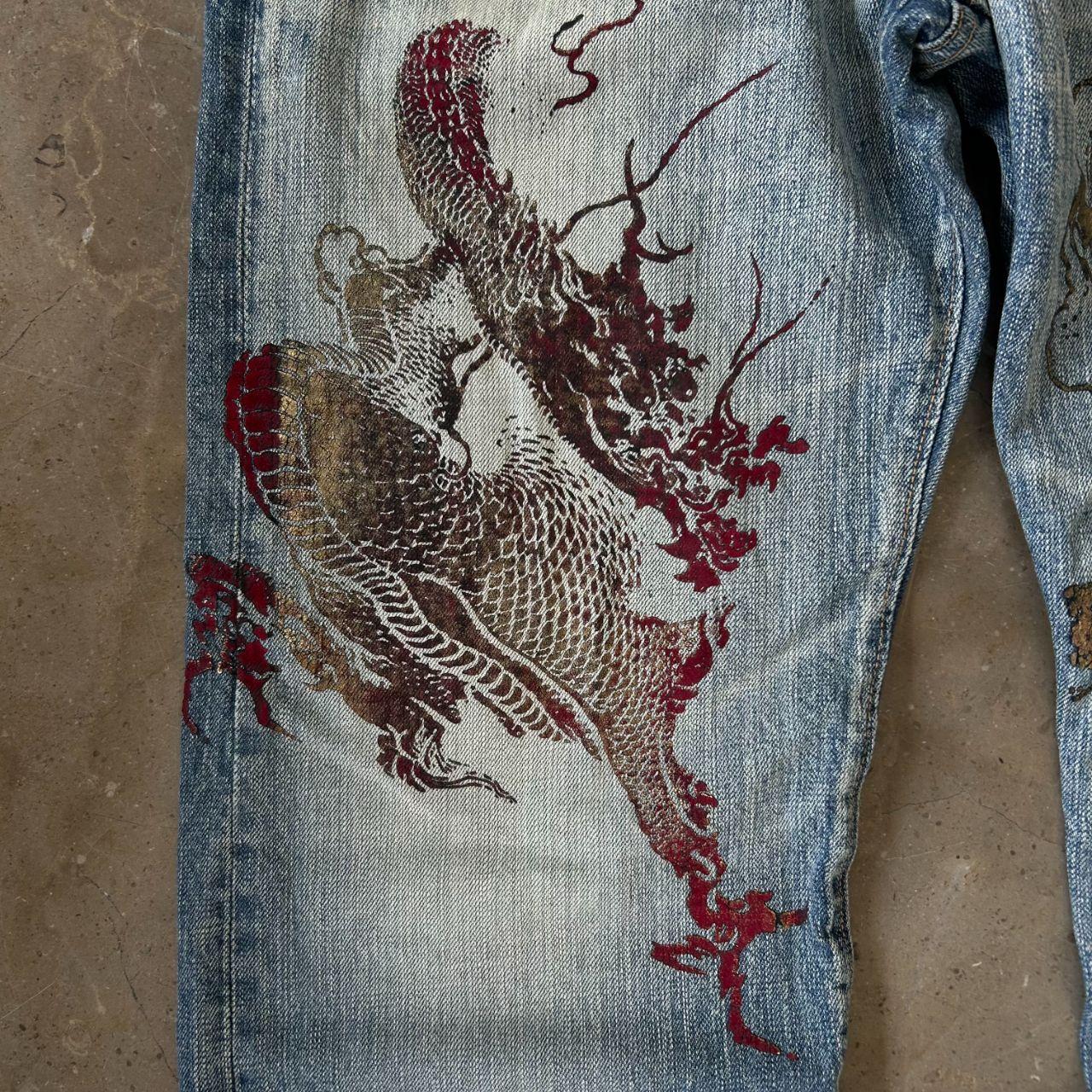 Vintage Japanese Design Straight Leg Jeans W32 L32