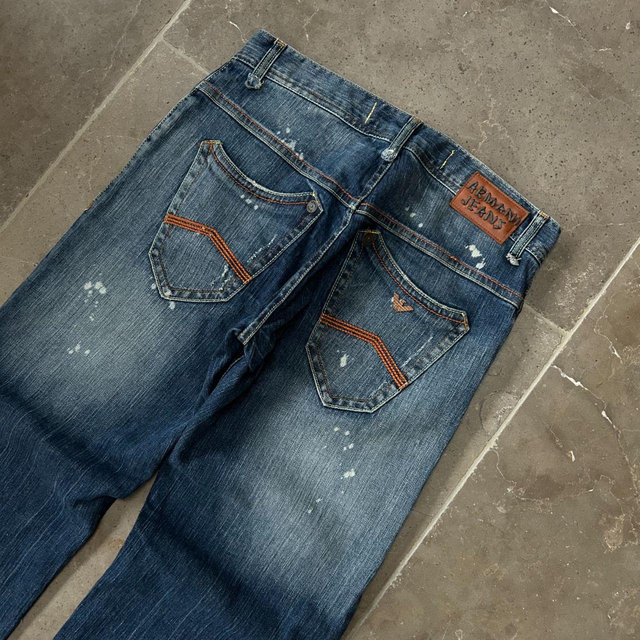 Vintage Armani Jeans Denim Bootcut Jeans W34 L32