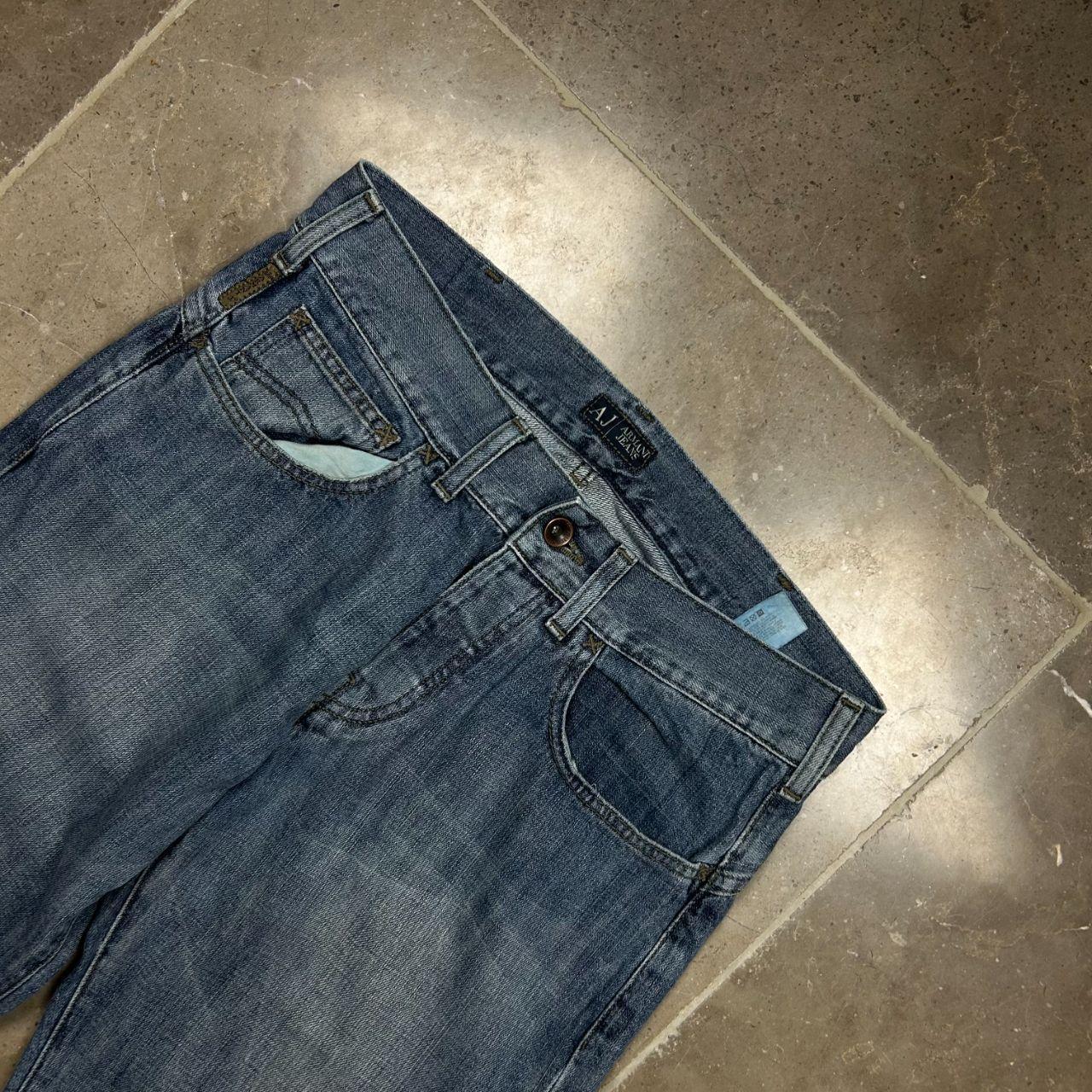 Vintage Armani Jeans Denim Bootcut Jeans W33 L34