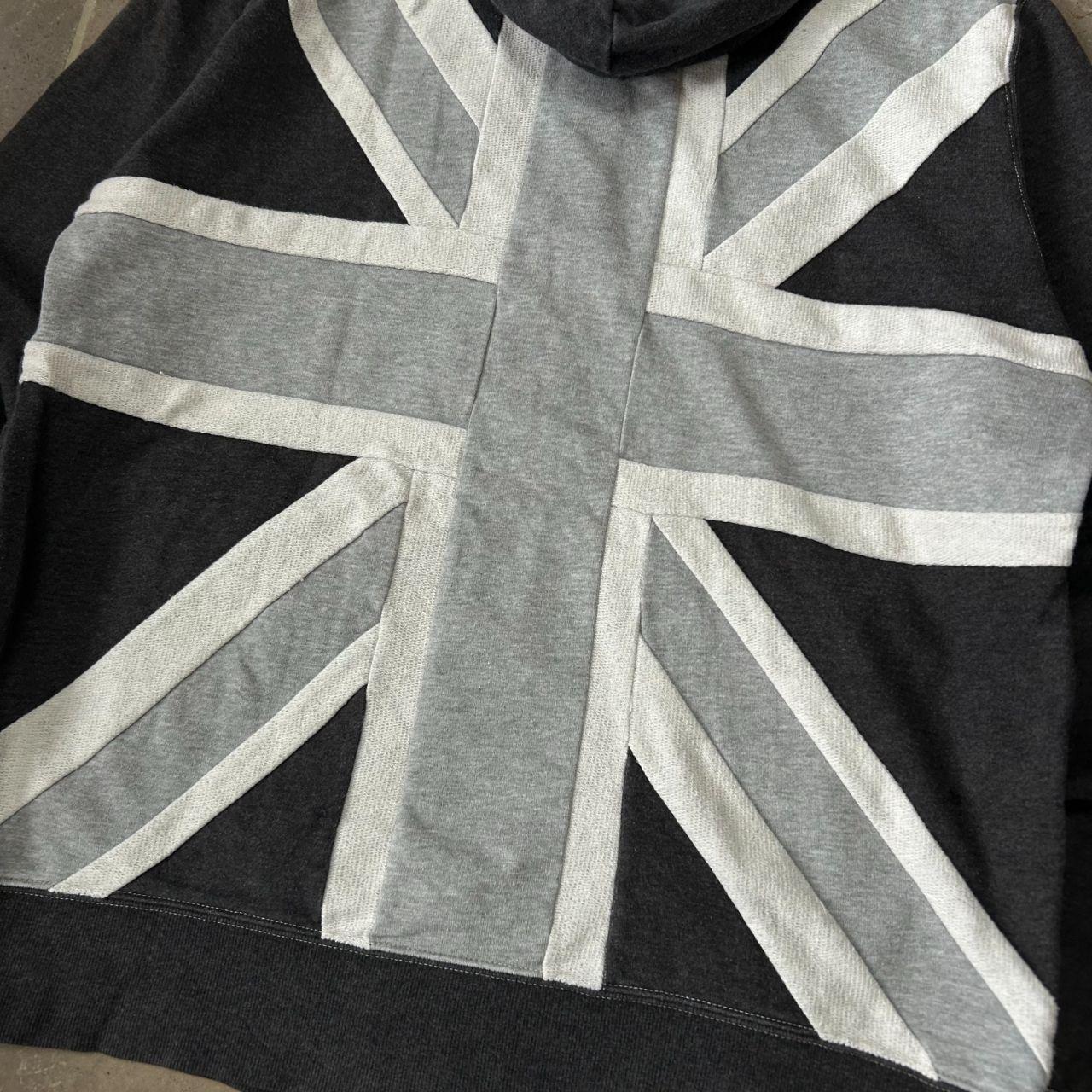 Vintage Fred Perry Union Jack Zip Up Hoodie L