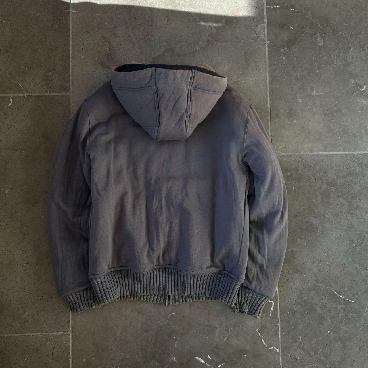 Vintage Avirex Zip Up Puffer Bomber Jacket Black M