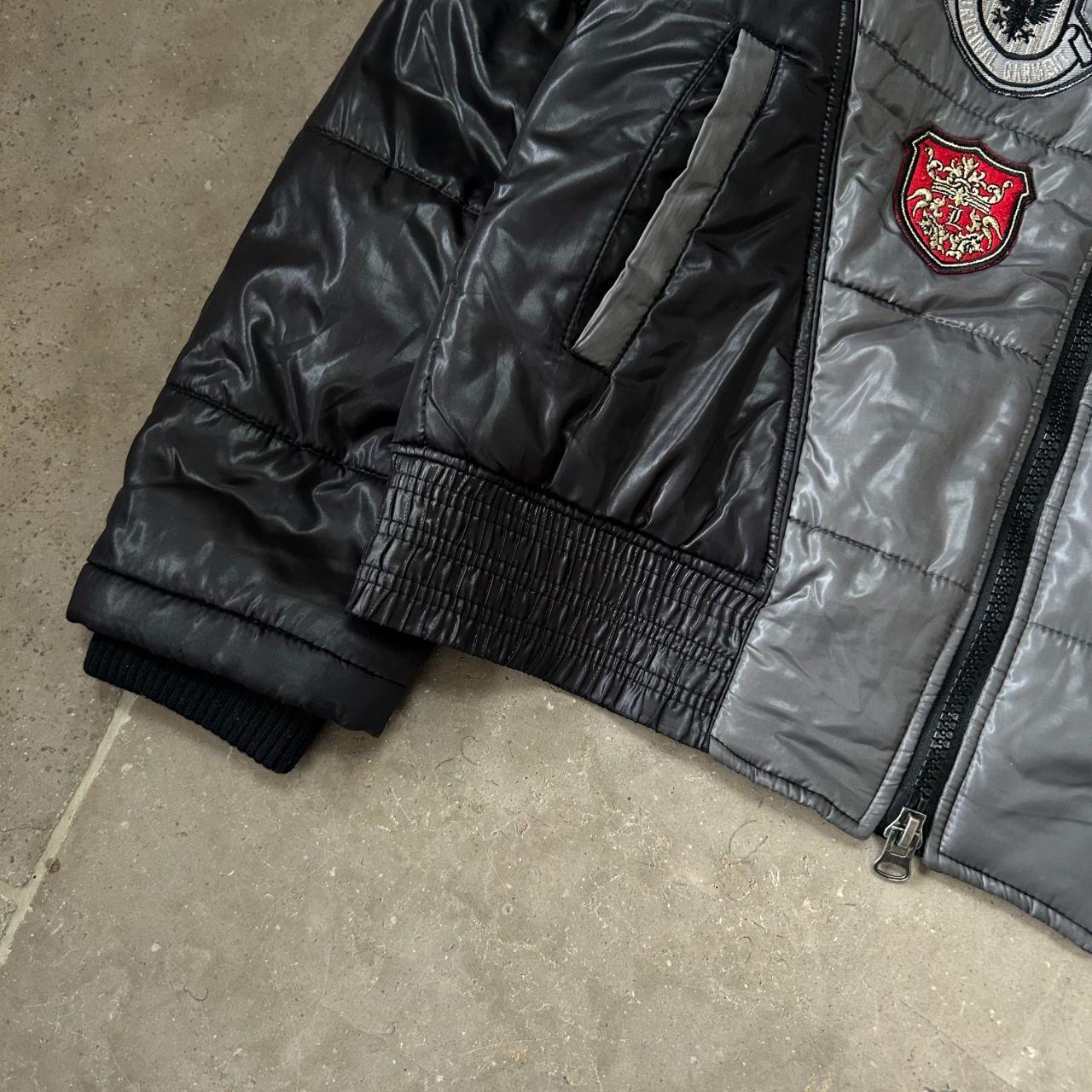 Vintage Japanese Archive Fur Hood Puffer Jacket M