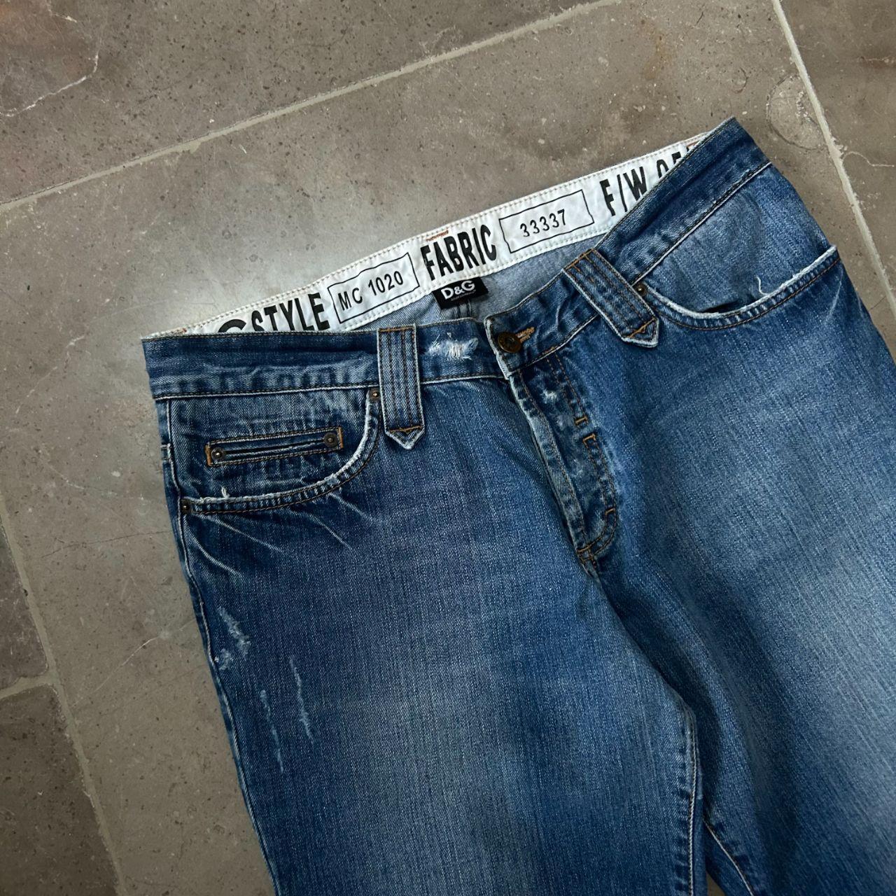 Vintage Dolce and Gabbana Straight Leg Jeans W34 L31