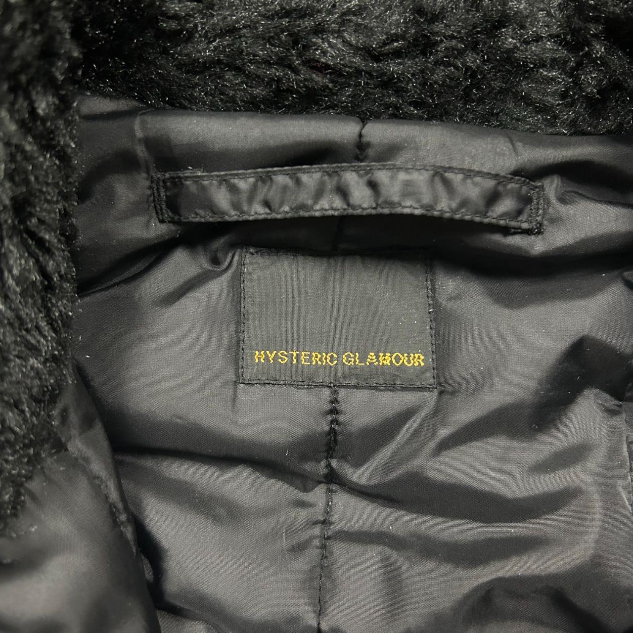 Hysteric Glamour N-2B Flight Bomber Nylon Jacket Black S