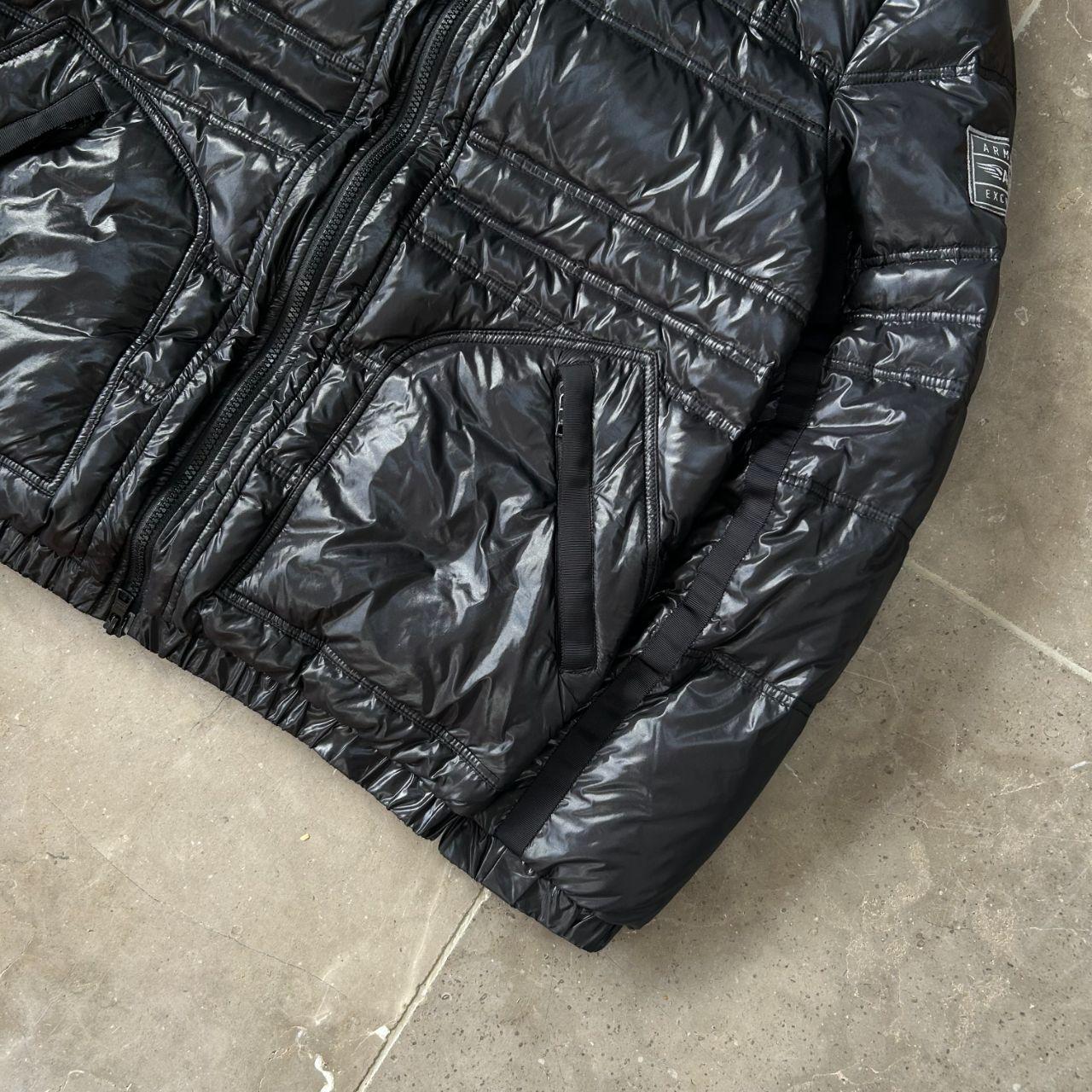 Armani Exchange Fur Hood Puffer Jacket M