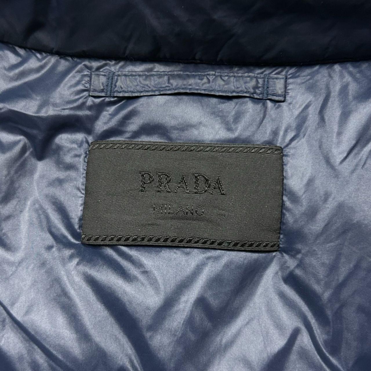 Mens Prada Milano Puffer Jacket Navy M