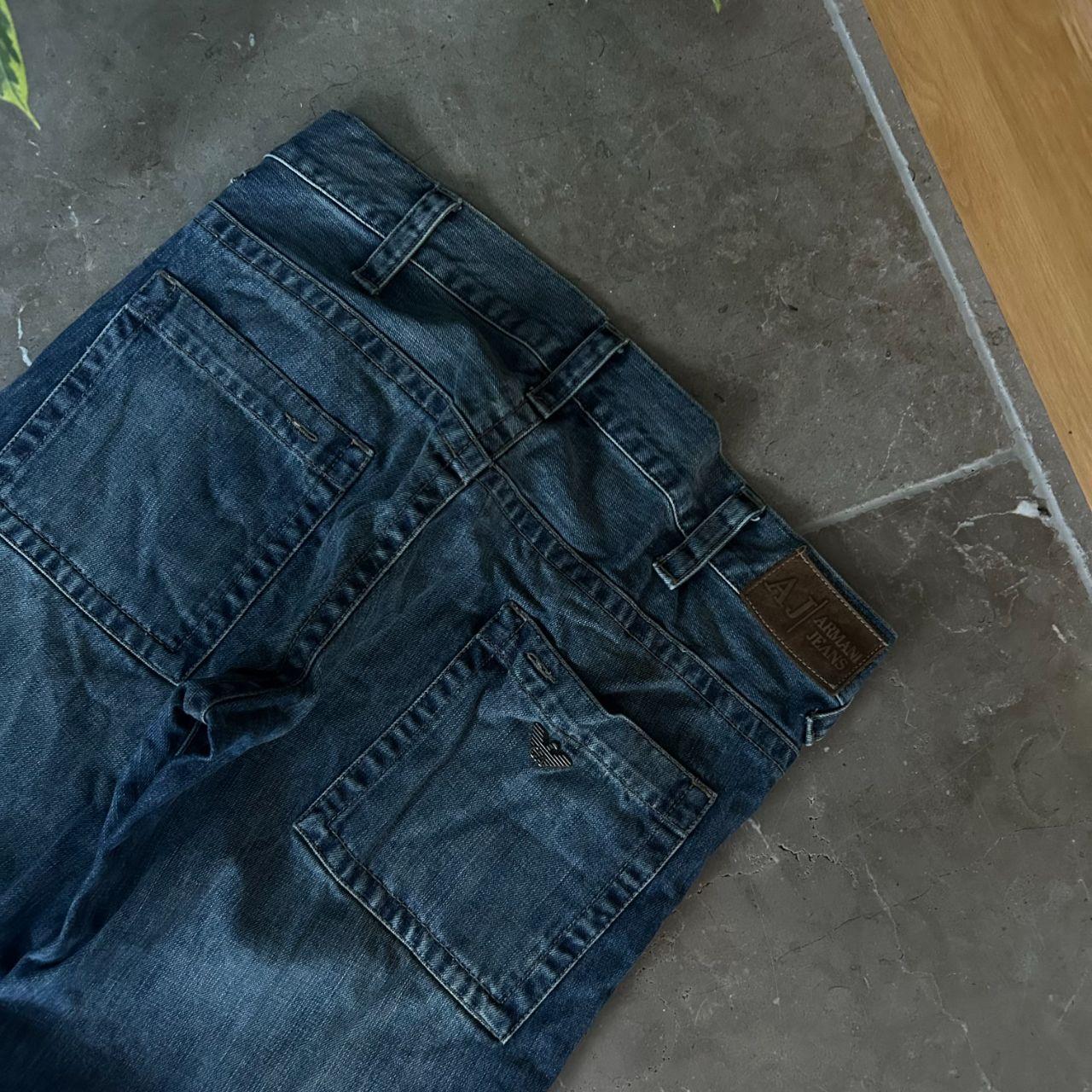 Vintage Armani Jeans J09 Denim Bootcut Jeans W36 L29