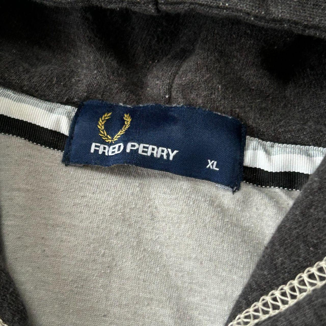 Vintage Fred Perry Union Jack Zip Up Hoodie L