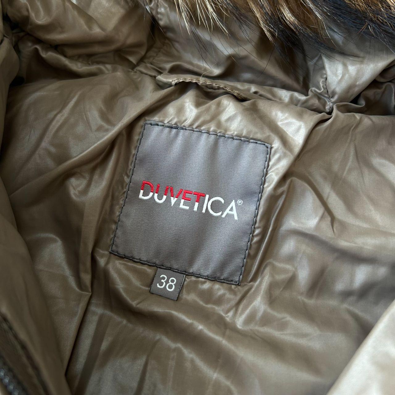 Womens Duvetica Fur Hood Puffer Jacket S