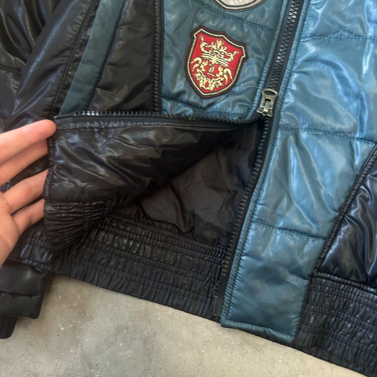 Vintage Japanese Archive Fur Hood Puffer Jacket S