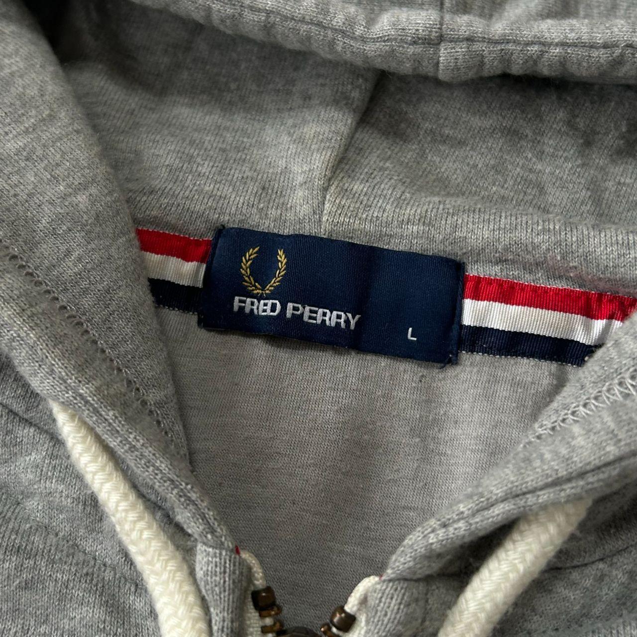 Vintage Fred Perry Union Jack Zip Up Hoodie M