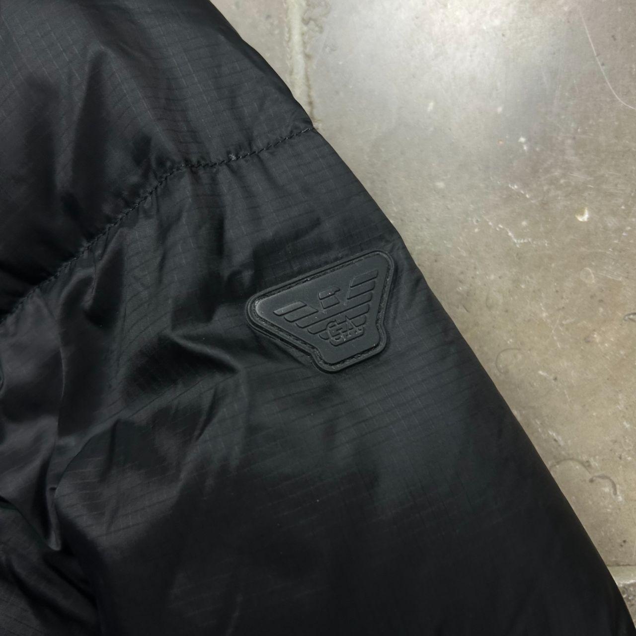 Emporio Armani Real Down Puffer Jacket Black M