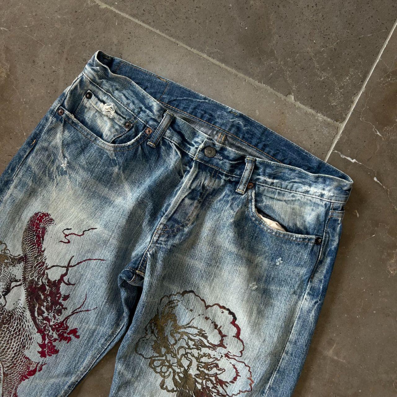 Vintage Japanese Design Straight Leg Jeans W32 L32