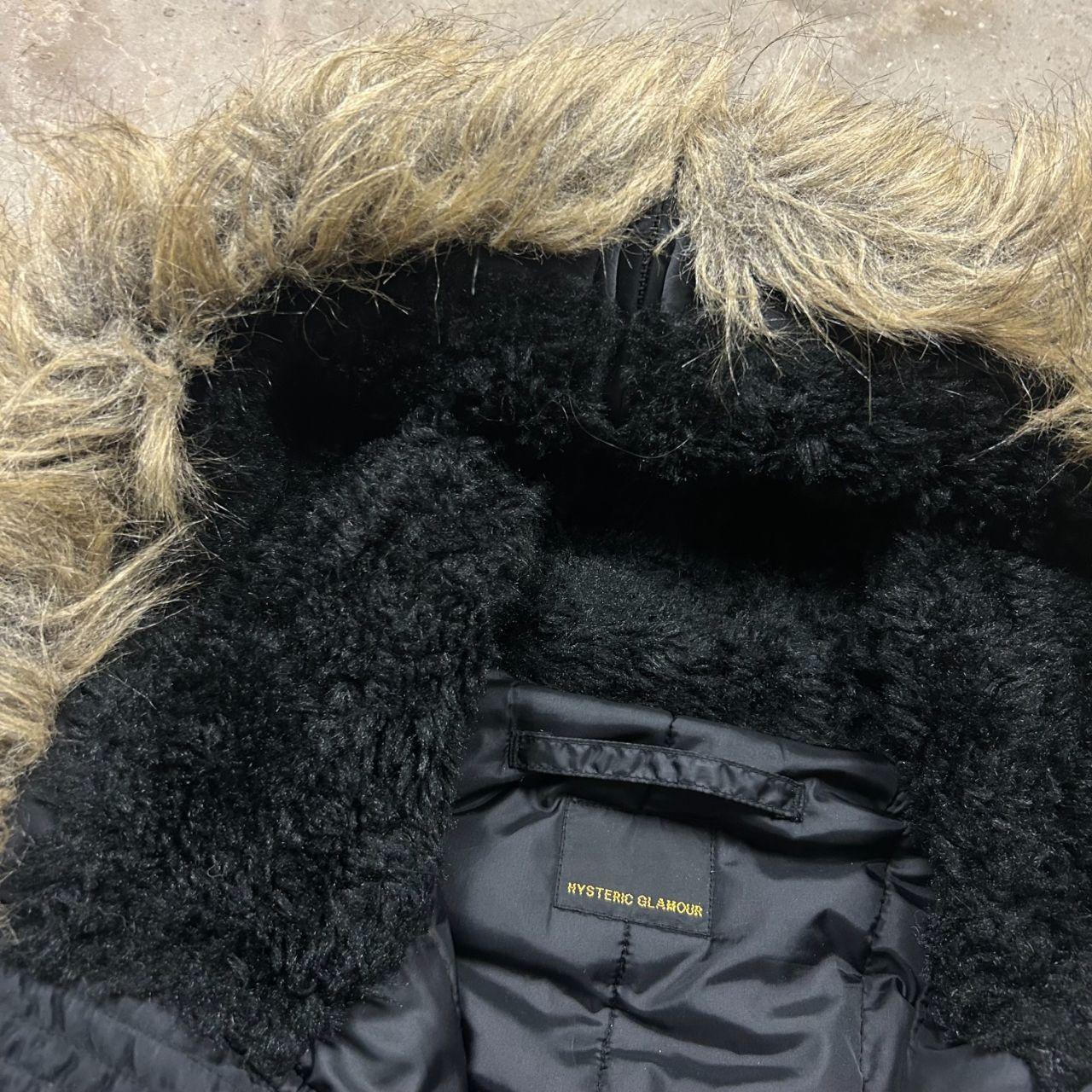 Hysteric Glamour N-2B Flight Bomber Nylon Jacket Black S