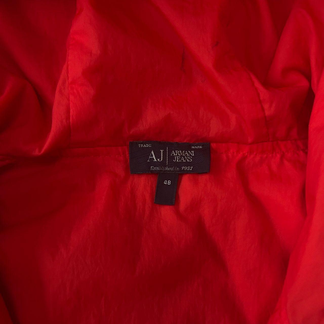 Vintage Armani Jeans Reversible Puffer Jacket Size M