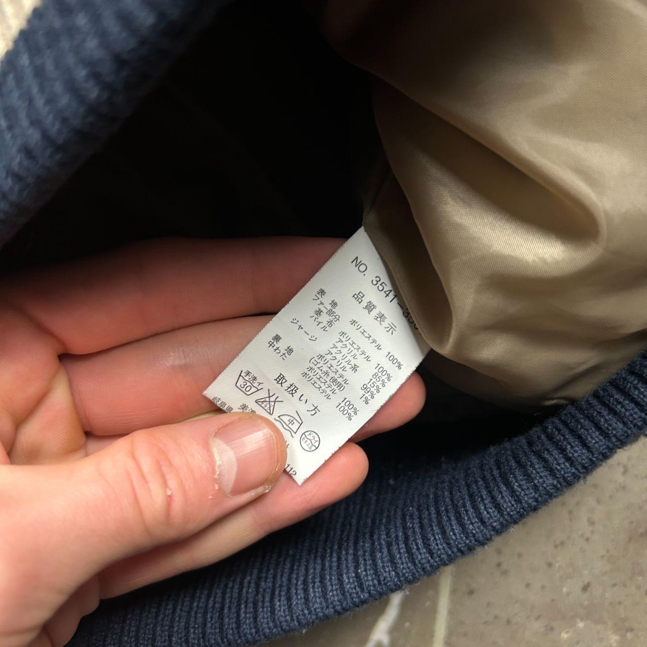 Vintage Japanese Archive Fur Hood Puffer Jacket M