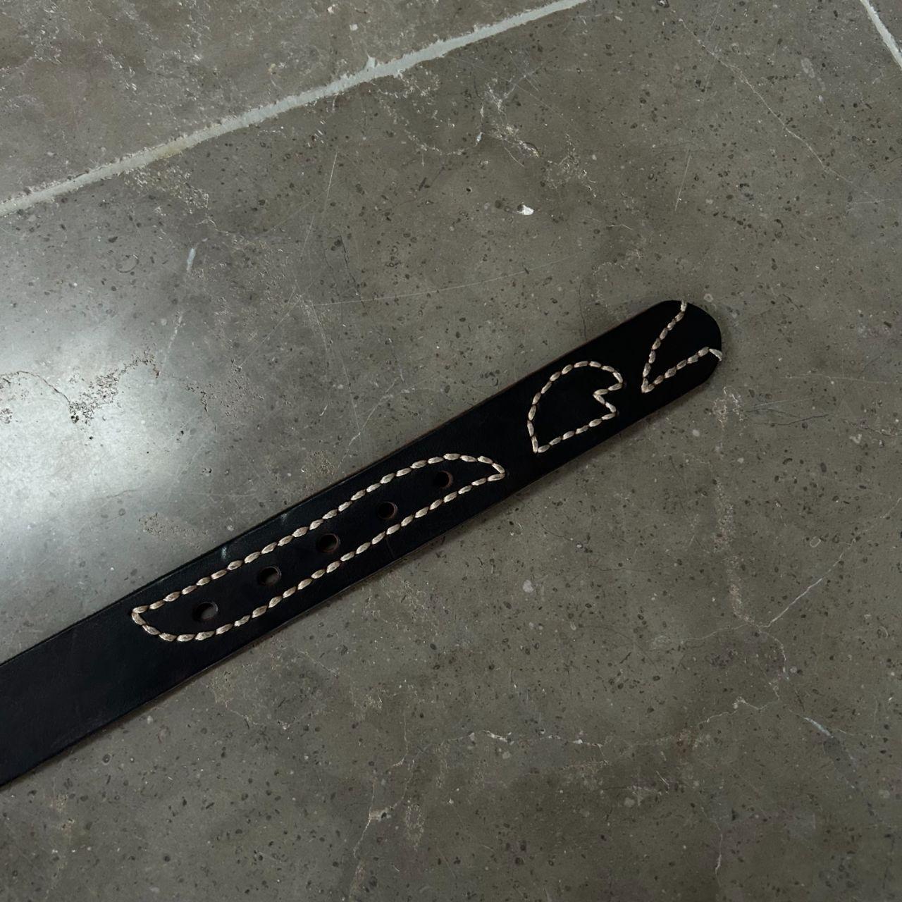 Vintage Armani Jeans Belt Brown W34-38