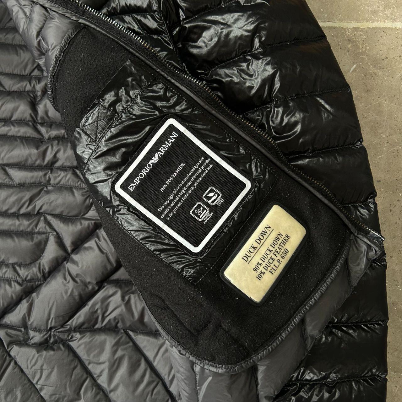 Emporio Armani Down Puffer Jacket Black M