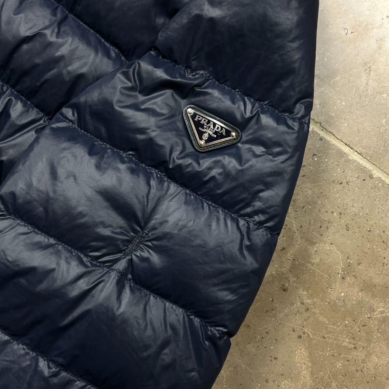 Mens Prada Milano Puffer Jacket Navy M