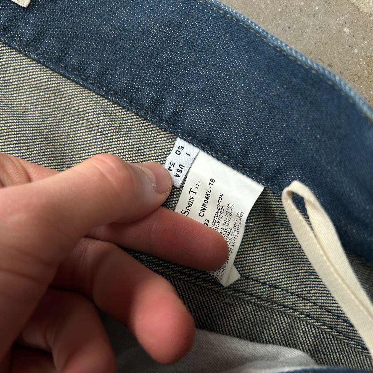 Vintage Emporio Armani Bootcut Buckle Back Jeans W34 L34