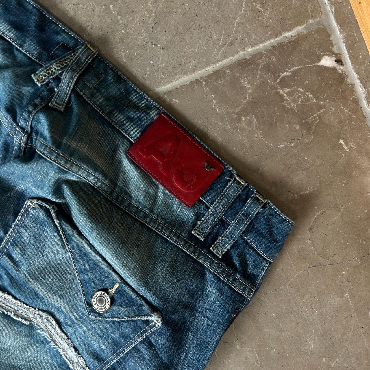 Vintage Armani Jeans Denim Bootcut Jeans W34 L28