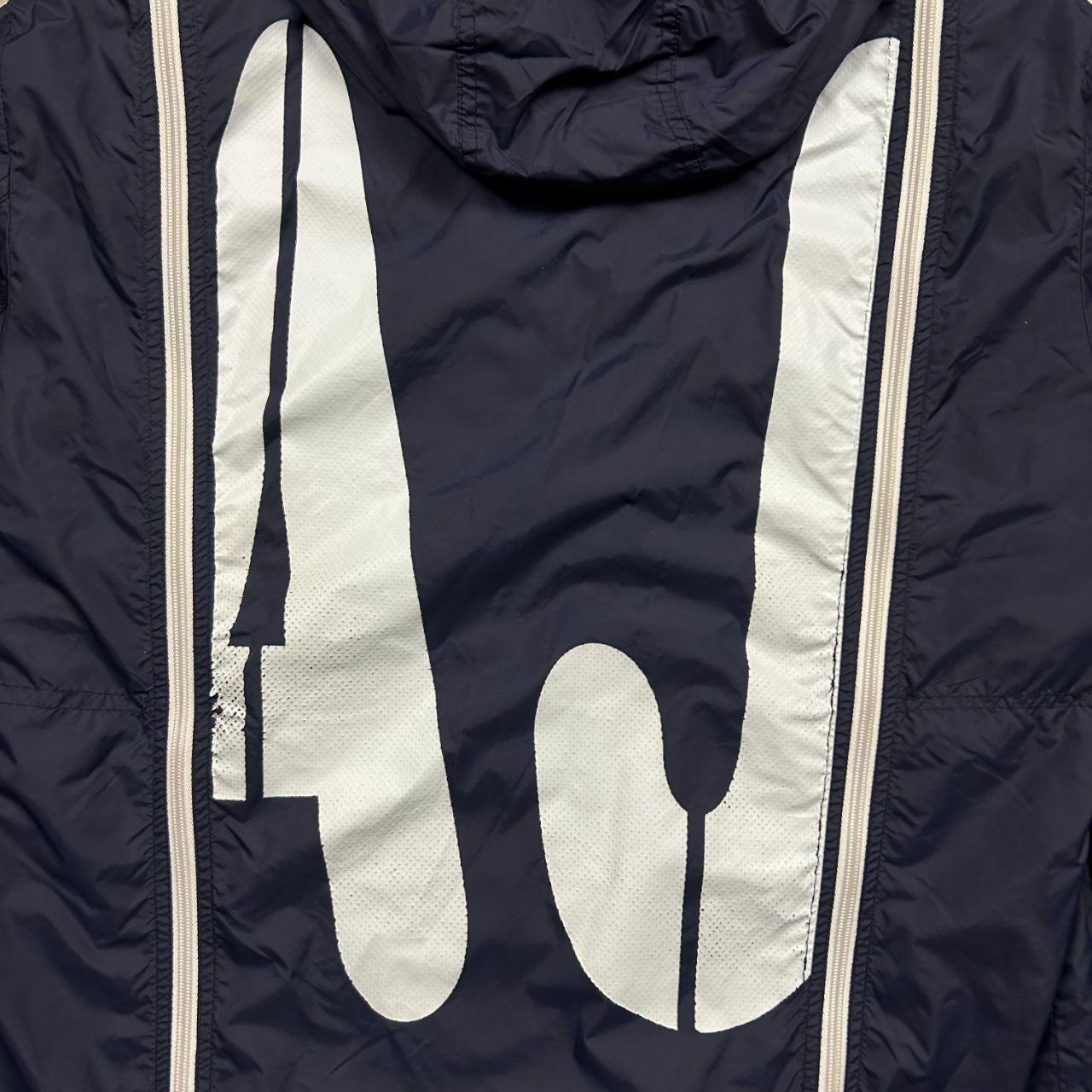 Vintage Armani Jeans Logo Lightweight Windbreaker Size S