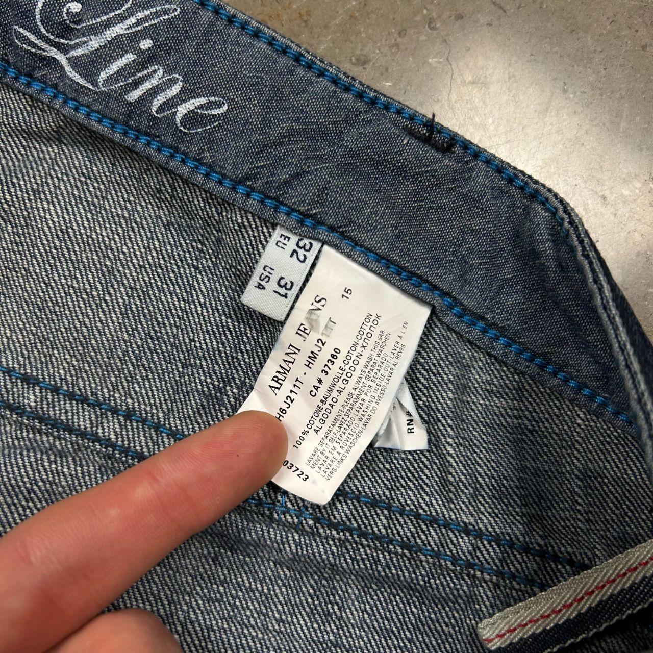 Vintage Armani Jeans 'Sartorial Line' Selvage Denim Jeans W32 L32