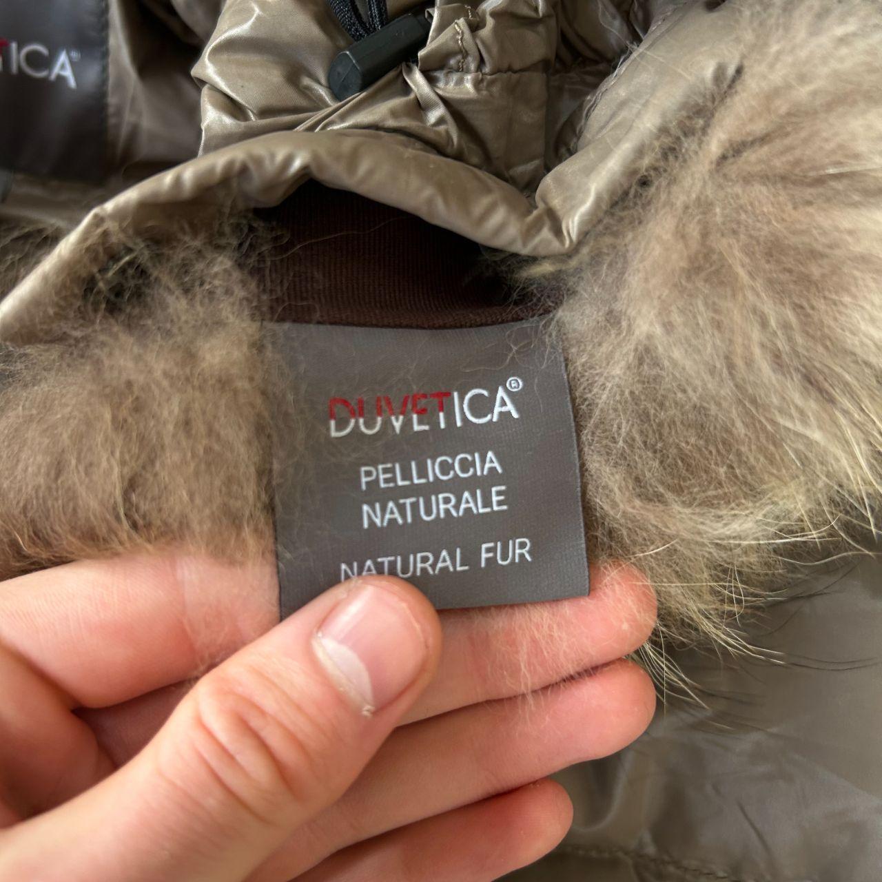 Womens Duvetica Fur Hood Puffer Jacket S