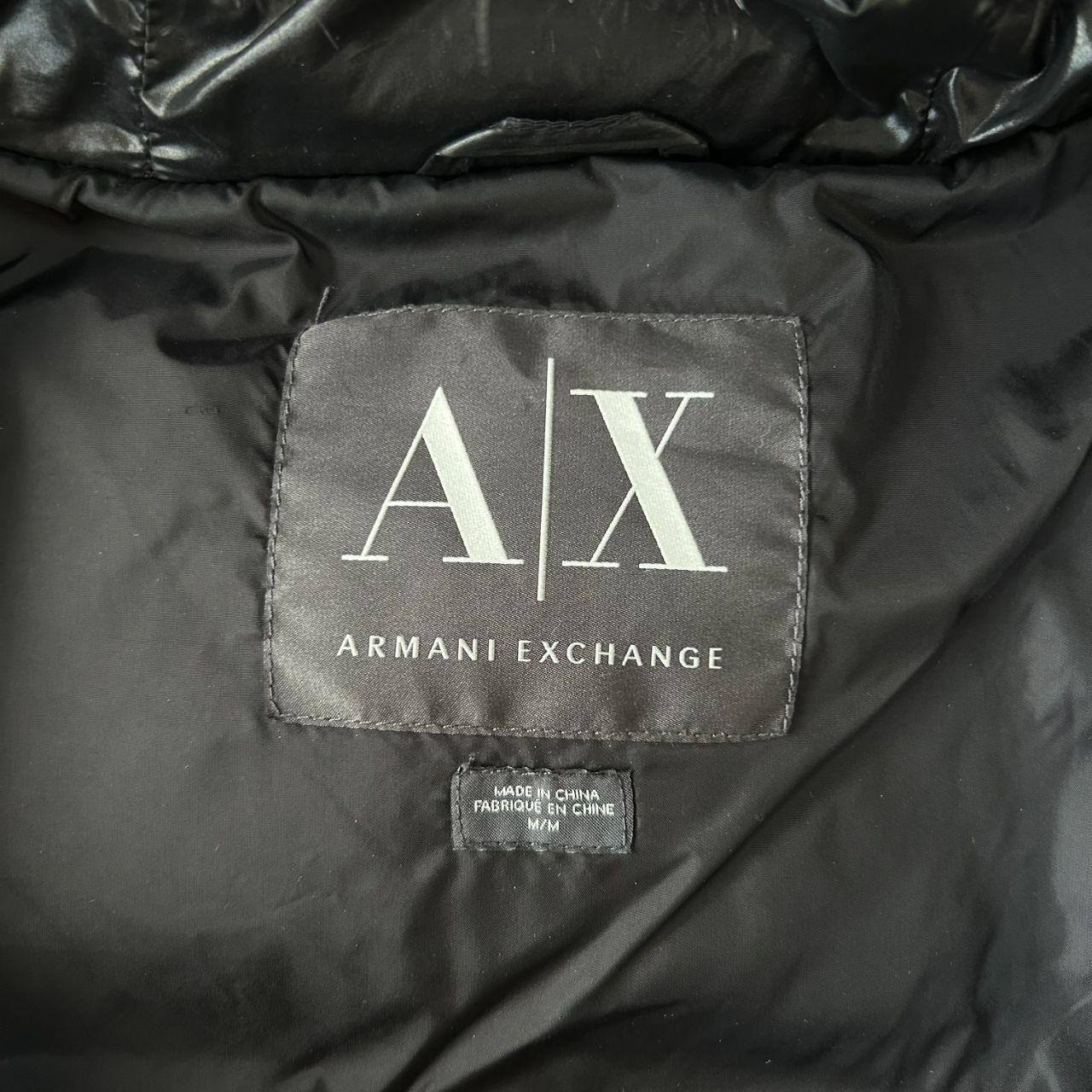 Armani Exchange Fur Hood Puffer Jacket M