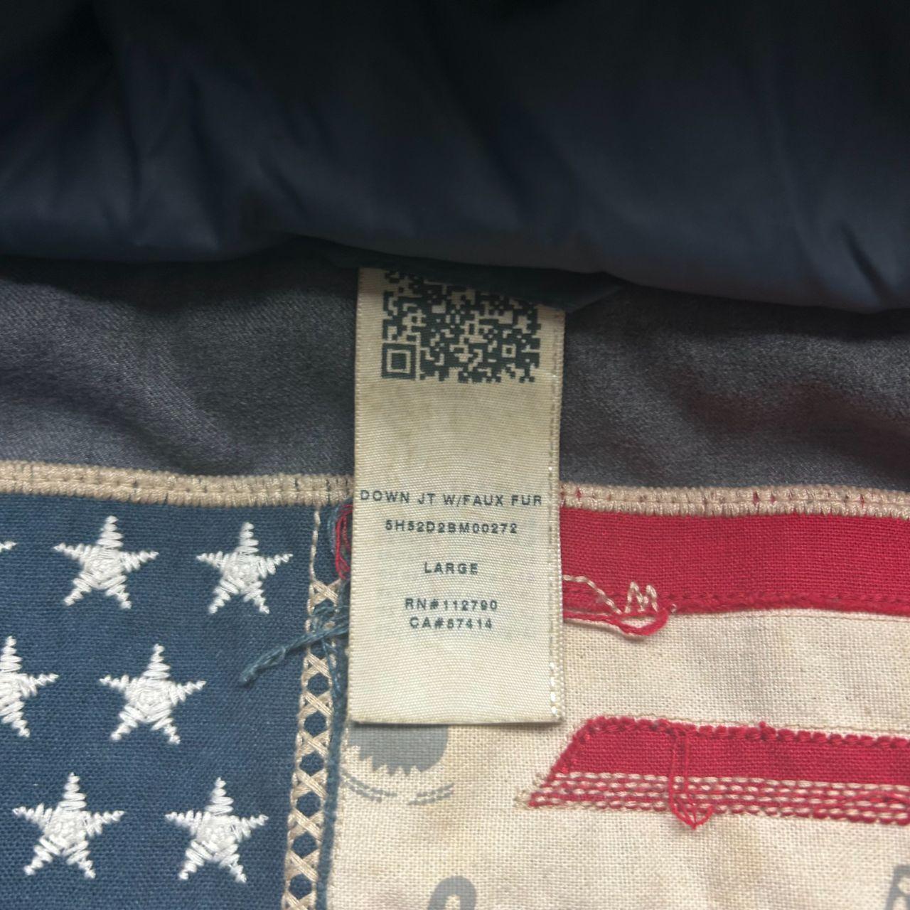 Vintage True Religion Square Stitch Puffer Jacket L