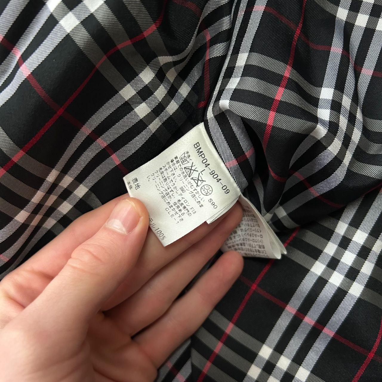 Burberry Black Label Fur Hood Puffer Jacket Black M