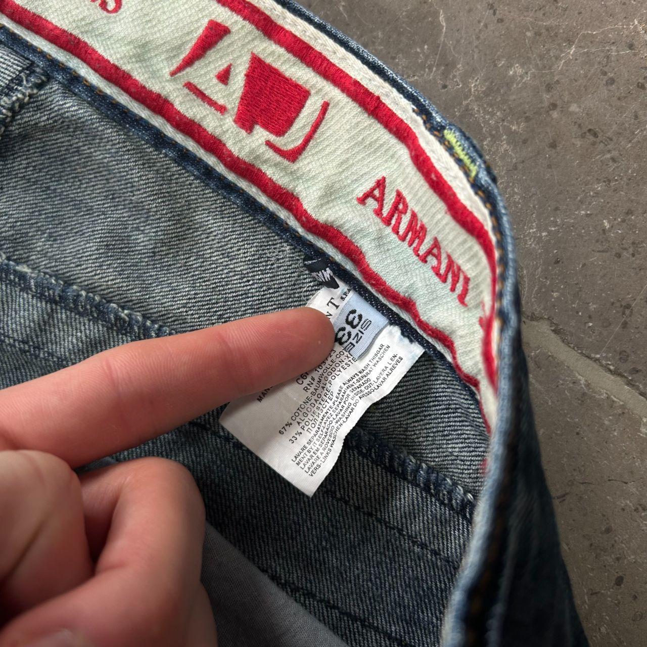 Vintage Armani Jeans Bootcut Jeans W33 L33