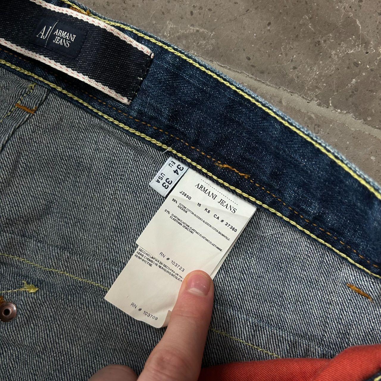 Vintage Armani Jeans Denim Bootcut Jeans W34 L32