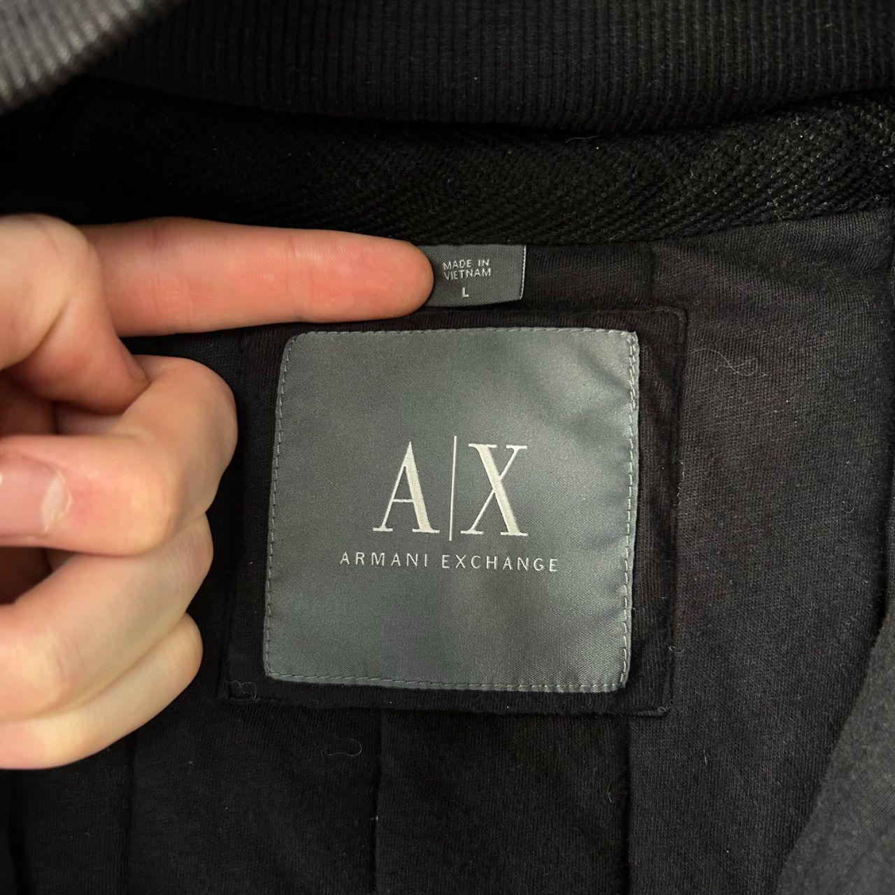 Armani Exchange Zip Up Hoodie Jacket Size L