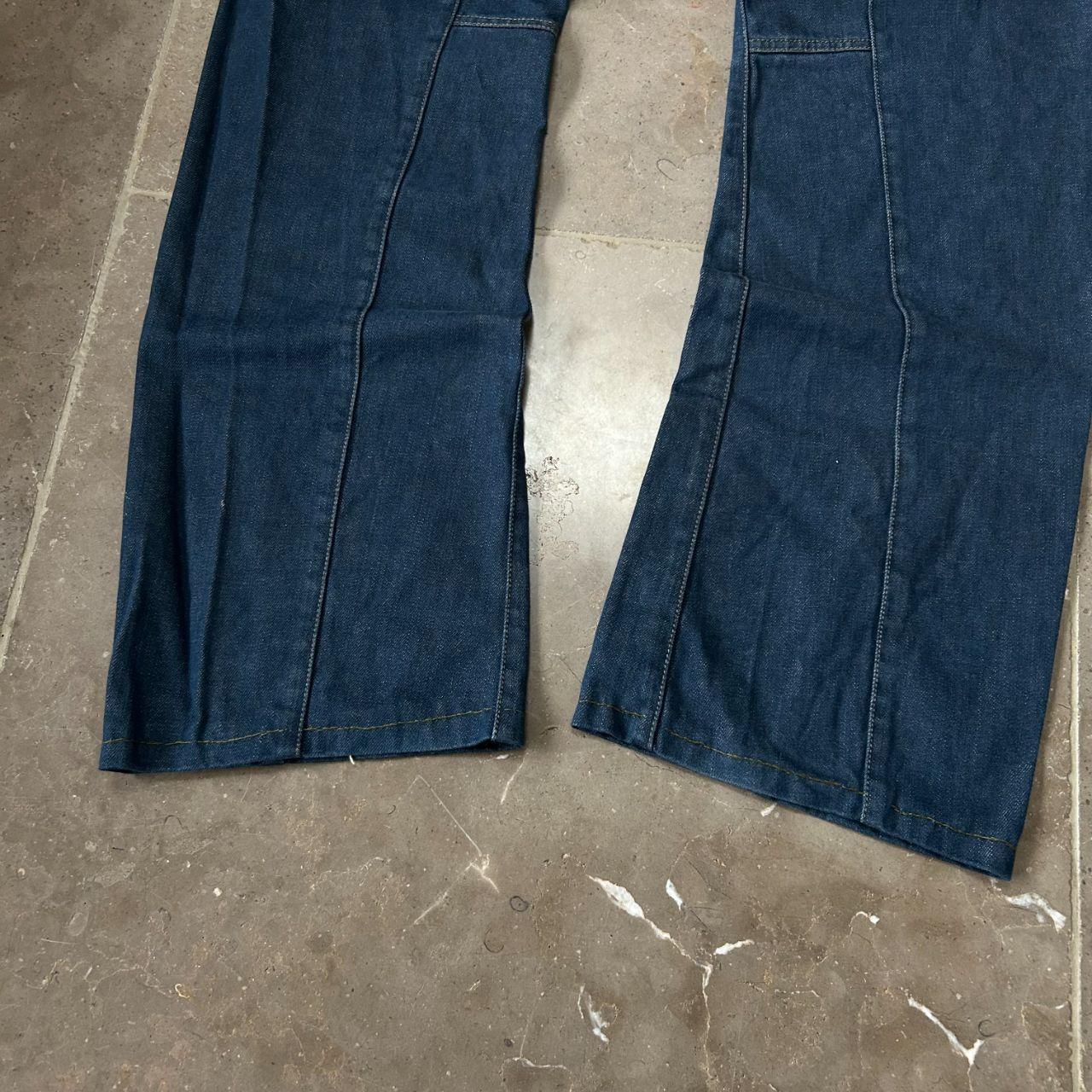 Vintage Emporio Armani Bootcut Buckle Back Jeans W34 L34