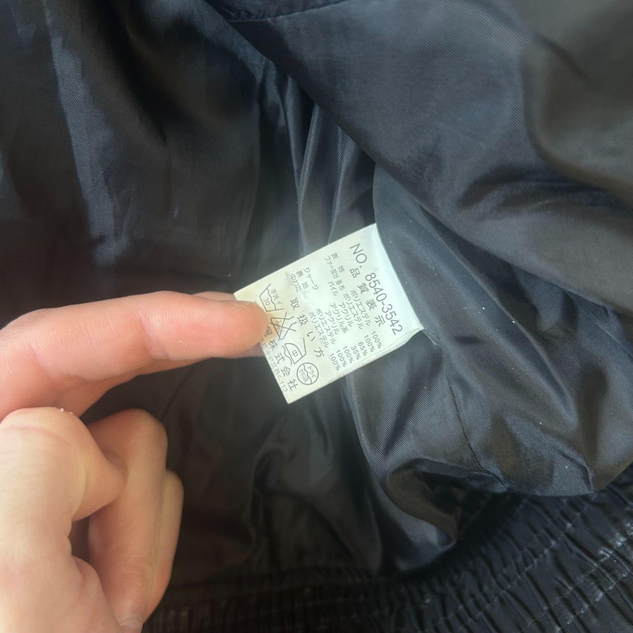 Vintage Japanese Archive Fur Hood Puffer Jacket S