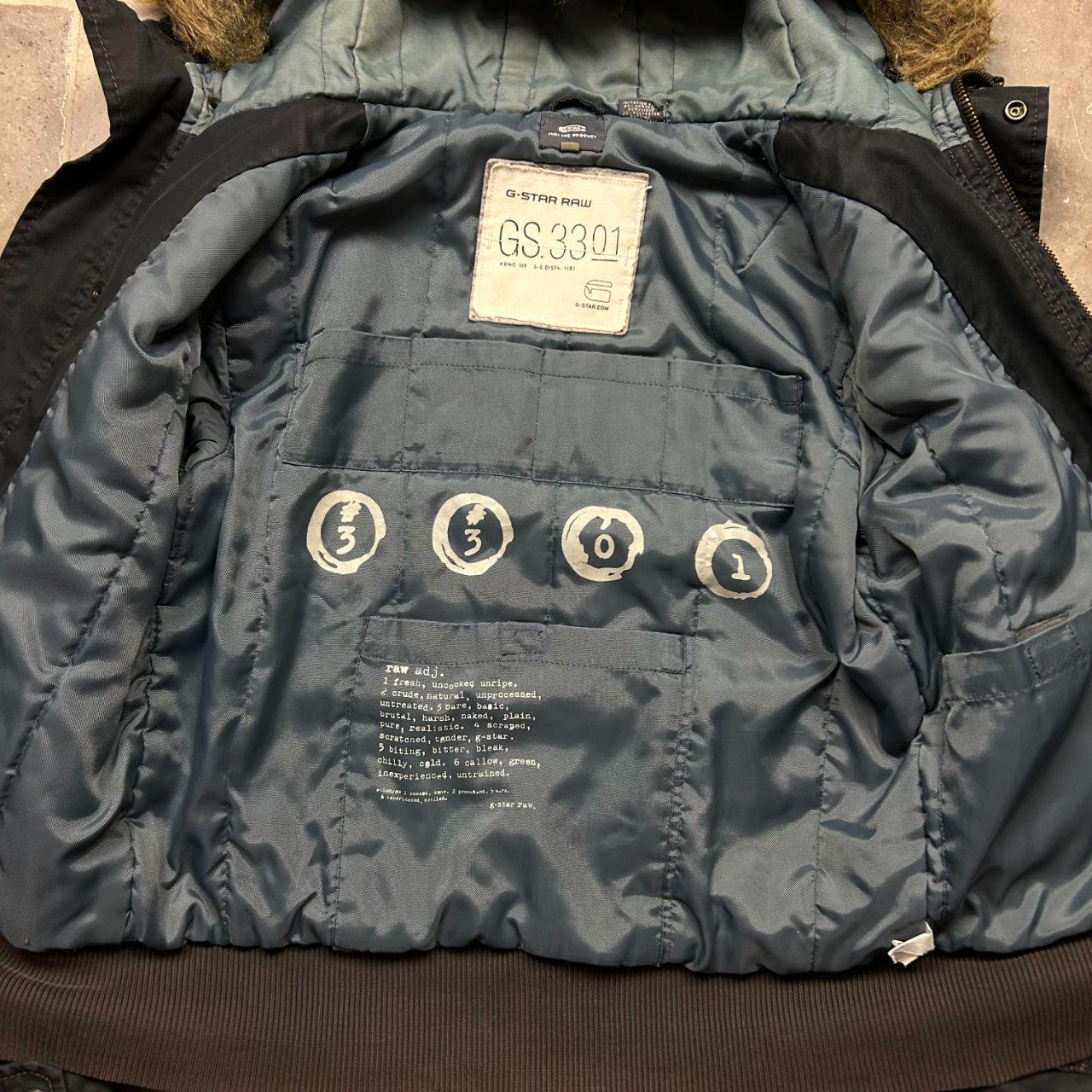 Mens G-Star Raw Utility Bomber Jacket L